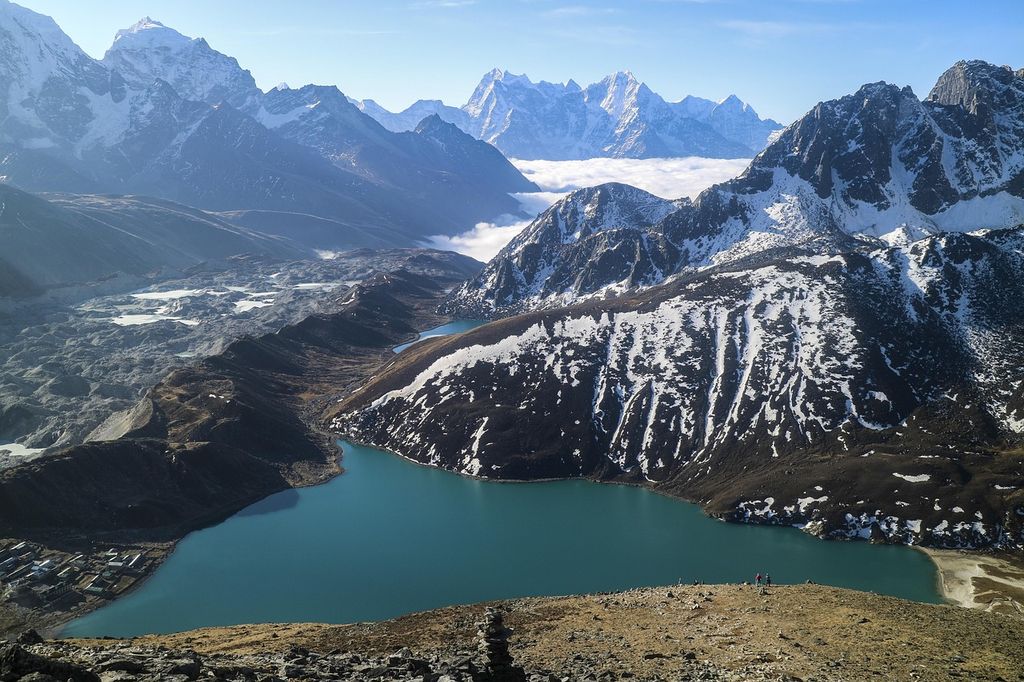 BhairabKunda Nepal sacred glacial lake